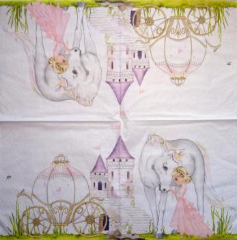 051 Horses - 3-ply - Ambiente
